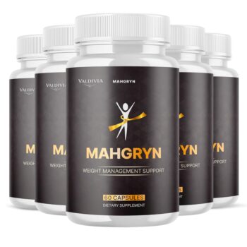 (5 Pack) Mahgryn Capsules, Official Mahgryn with All Natural Ingredients, Advanc