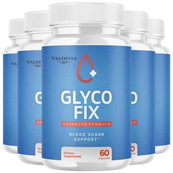 (5 Pack) Glyco Fix Capsules - GlycoFix Advanced Supplement, All Natural Formula 