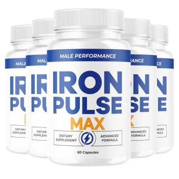 (5 Pack) Iron Pulse Max - Official IronPulse Max Capsules, IronPulseMax Premium 