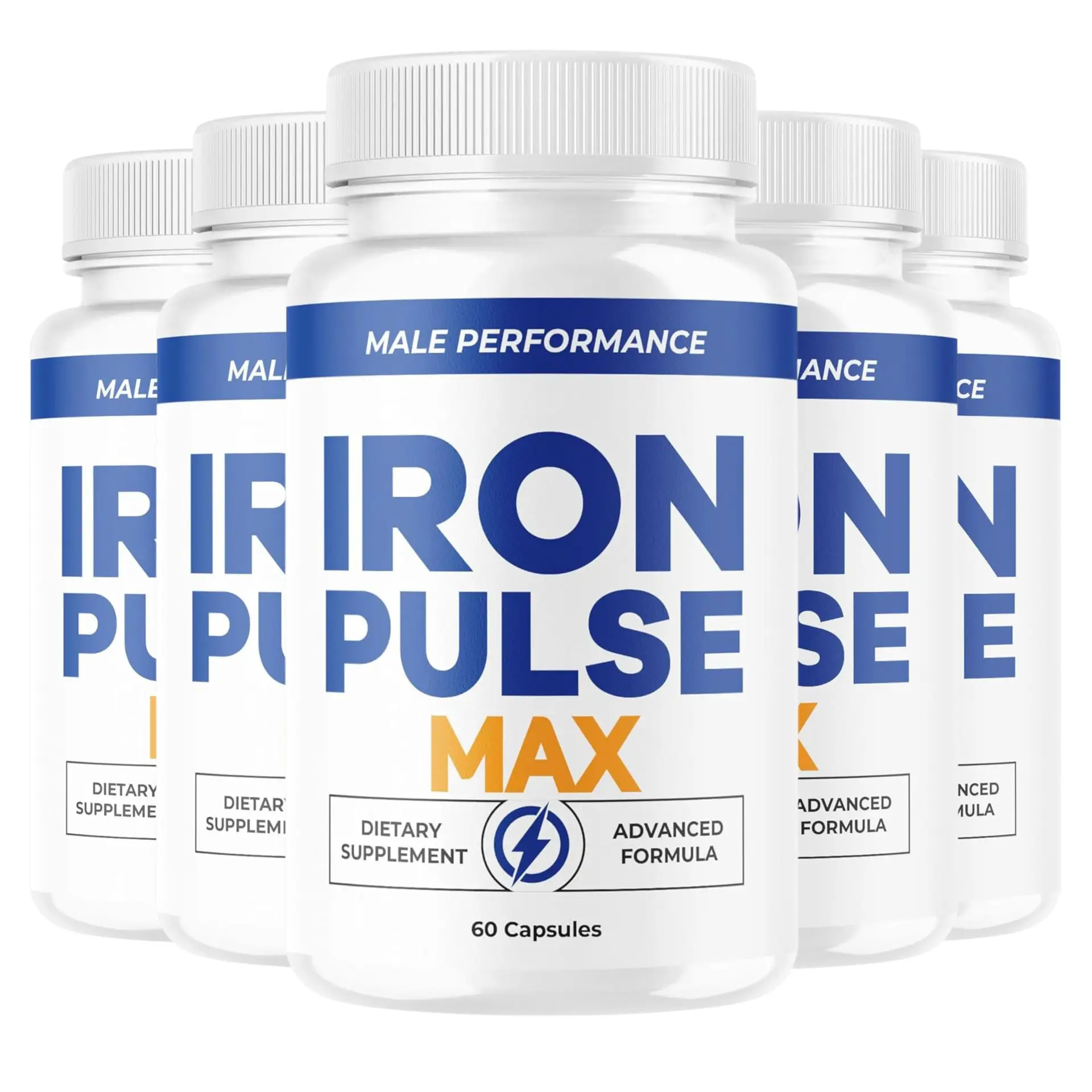 (5 Pack) Iron Pulse Max - Official IronPulse Max Capsules, IronPulseMax Premium