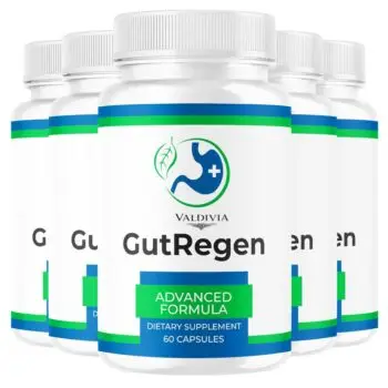 (5 Pack) GutRegen Capsules - Official Gut Regen Supplement Advanced Formula All 