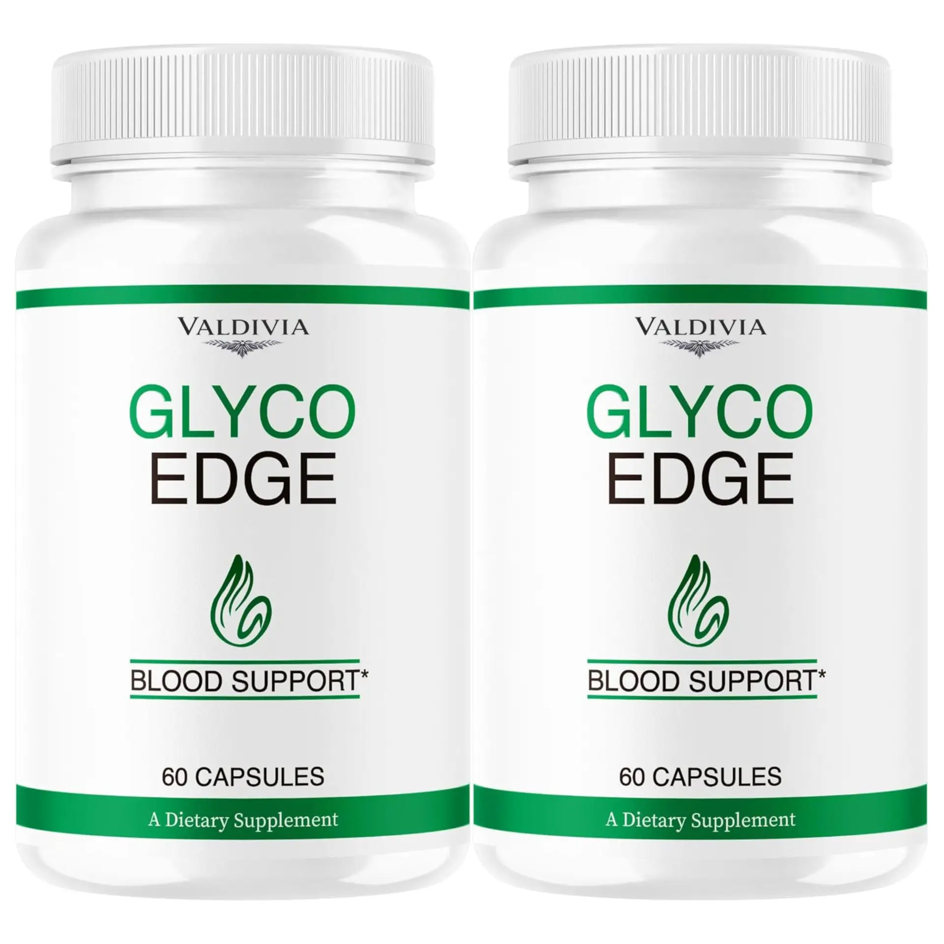(2 Pack) Glyco Edge Capsules - Official GlycoEdge Blood Support All Natural Adva