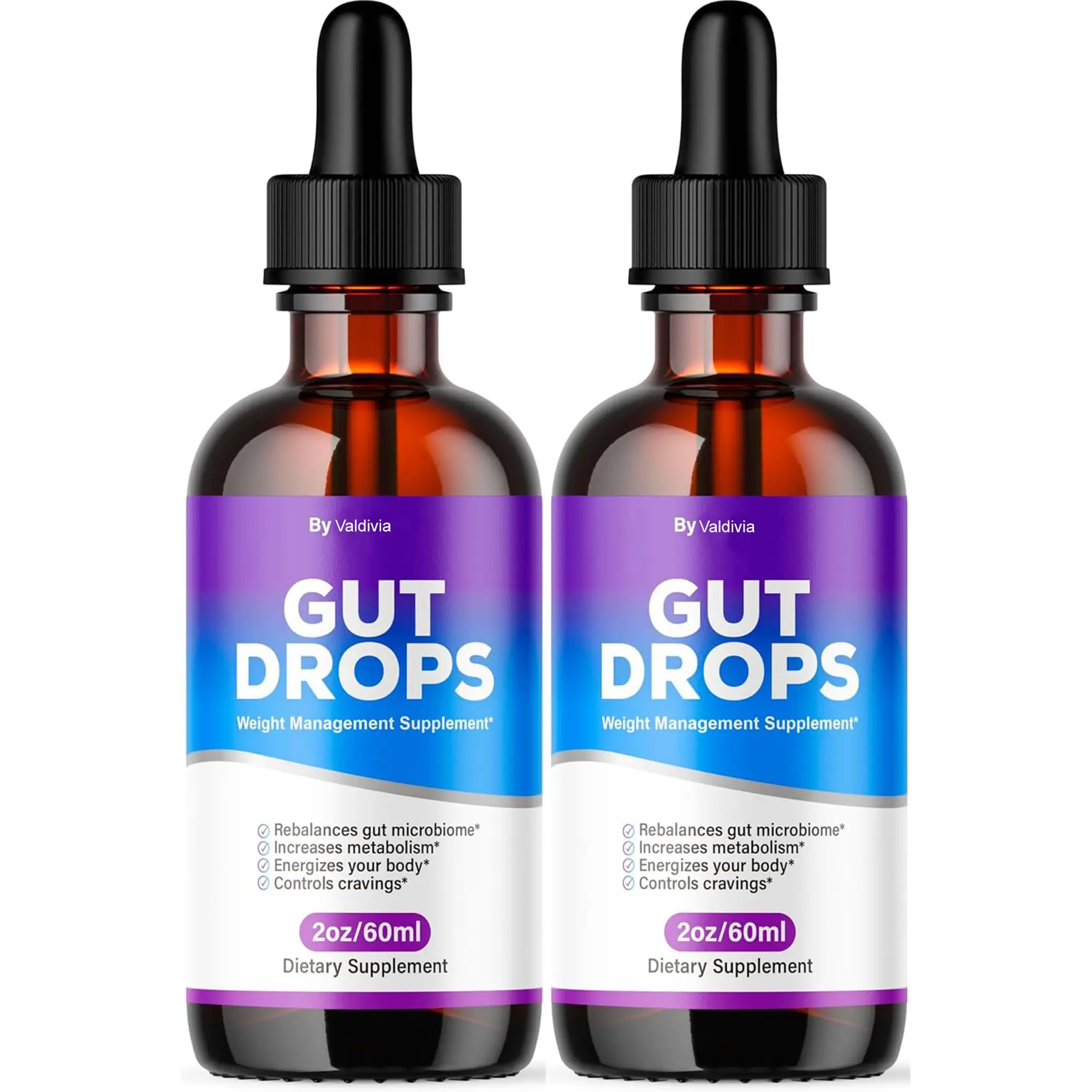 Gut Herbal Liquid Drops – 2 Pack (2 oz)