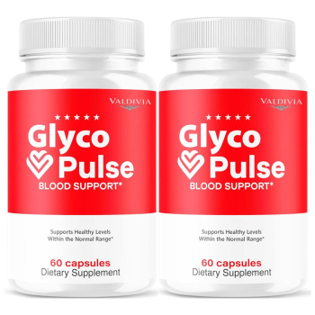 (2 Pack) Glyco Pulse Capsules, Official Glycopulse with All Natural Ingredients,