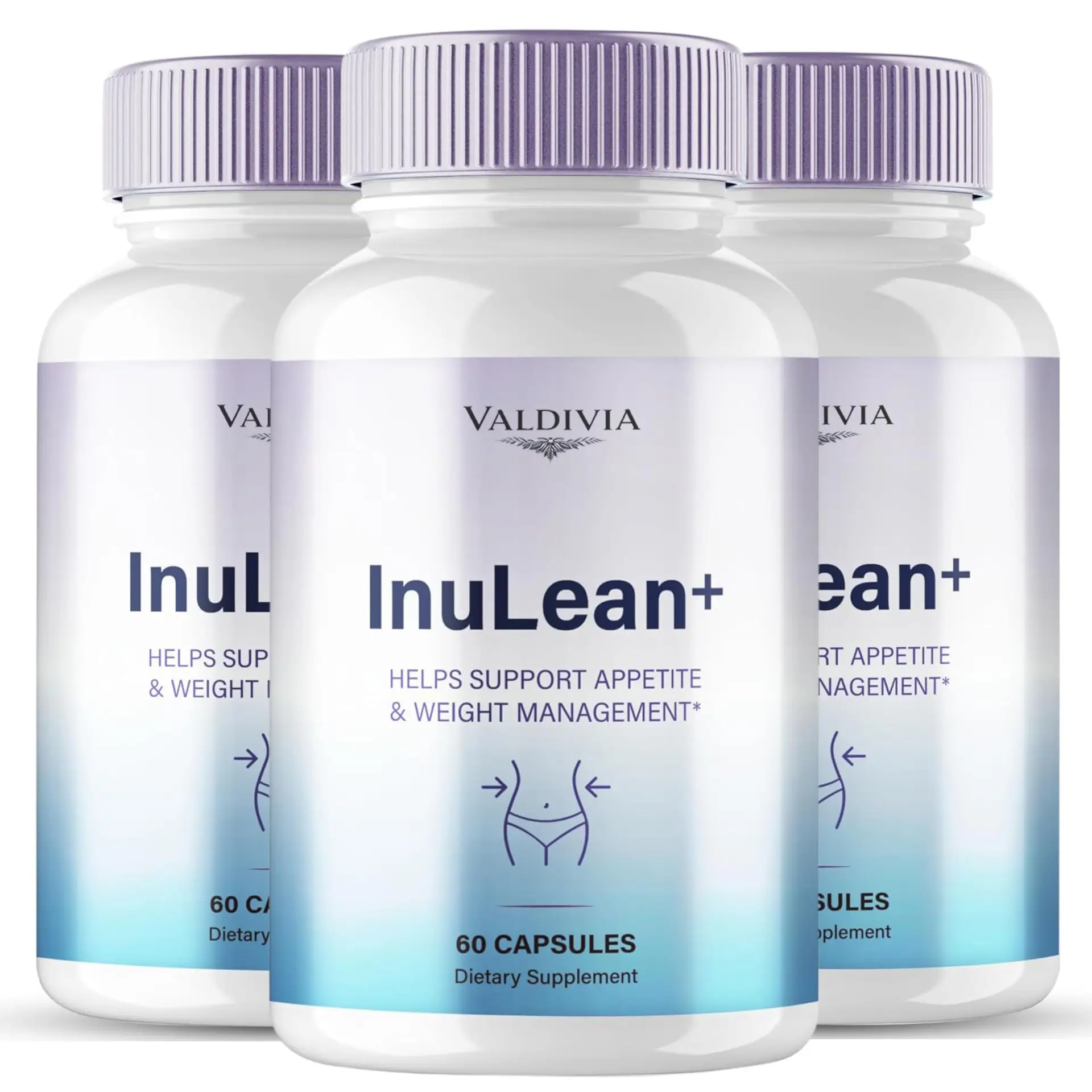 (3 Pack) InuLean+ Capsules, Official InuLean + Supplement with All Natural Ingre