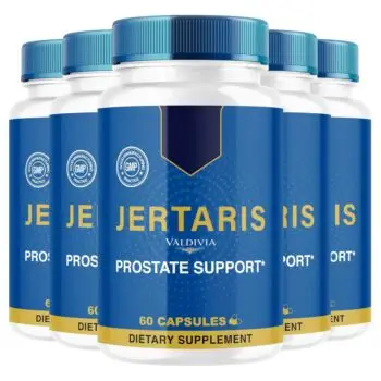 (5 Pack) Jertaris Capsules - Official Jertatis Prostate Health Supplement Suppor