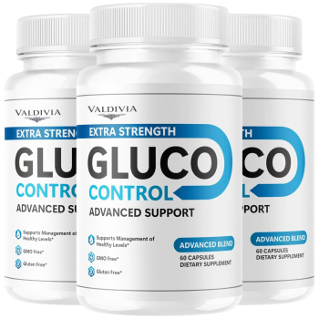 (3 Pack) Gluco Control - GlucoControl Capsules Advanced Support Supplement All N