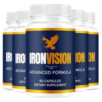 (5 Pack) Iron Vision Eye Supplement Capsules - Official Iron Vision Advanced Pre