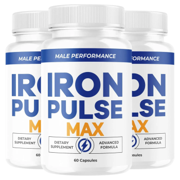 (3 Pack) Iron Pulse Max - Official IronPulse Max Capsules, IronPulseMax Premium 