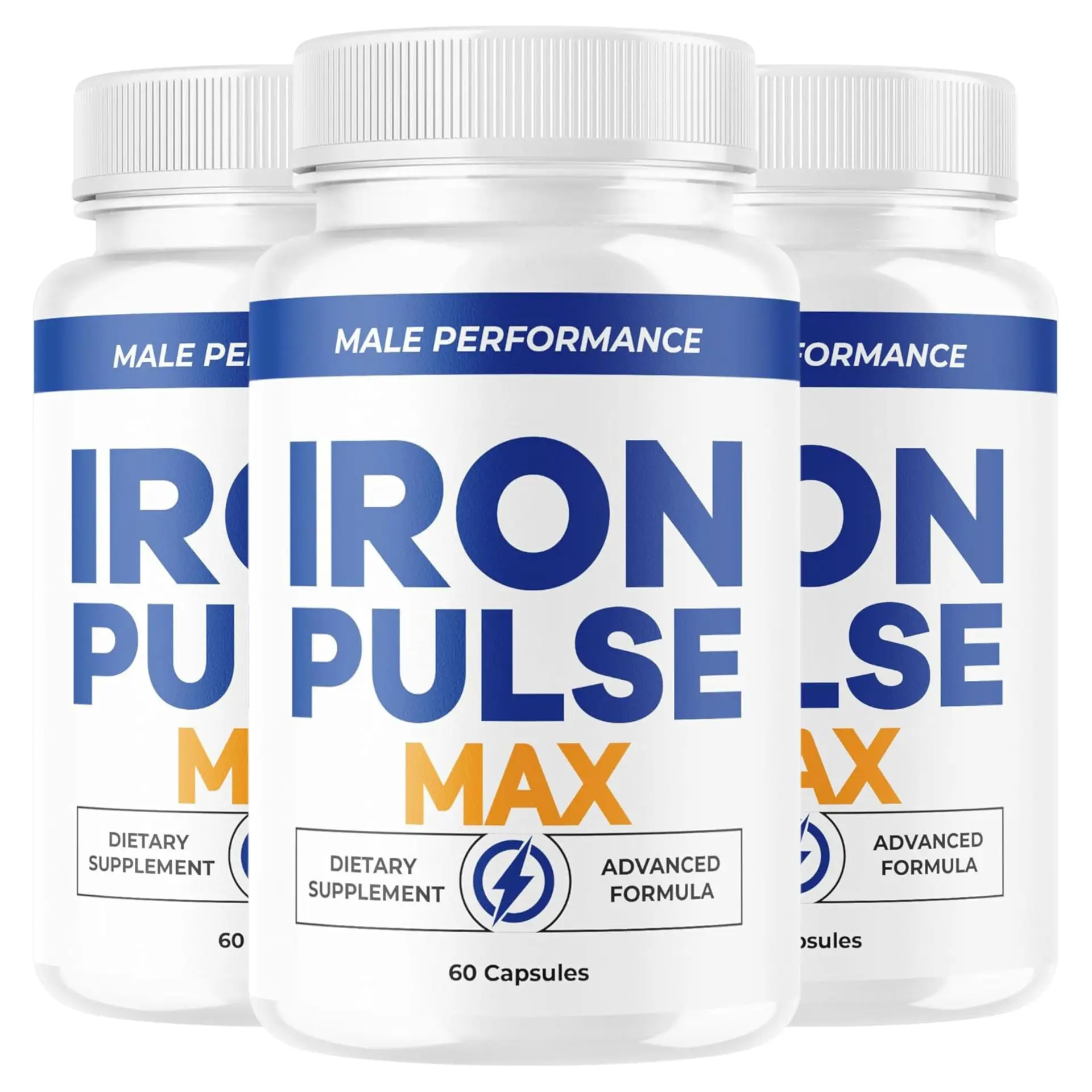(3 Pack) Iron Pulse Max - Official IronPulse Max Capsules, IronPulseMax Premium