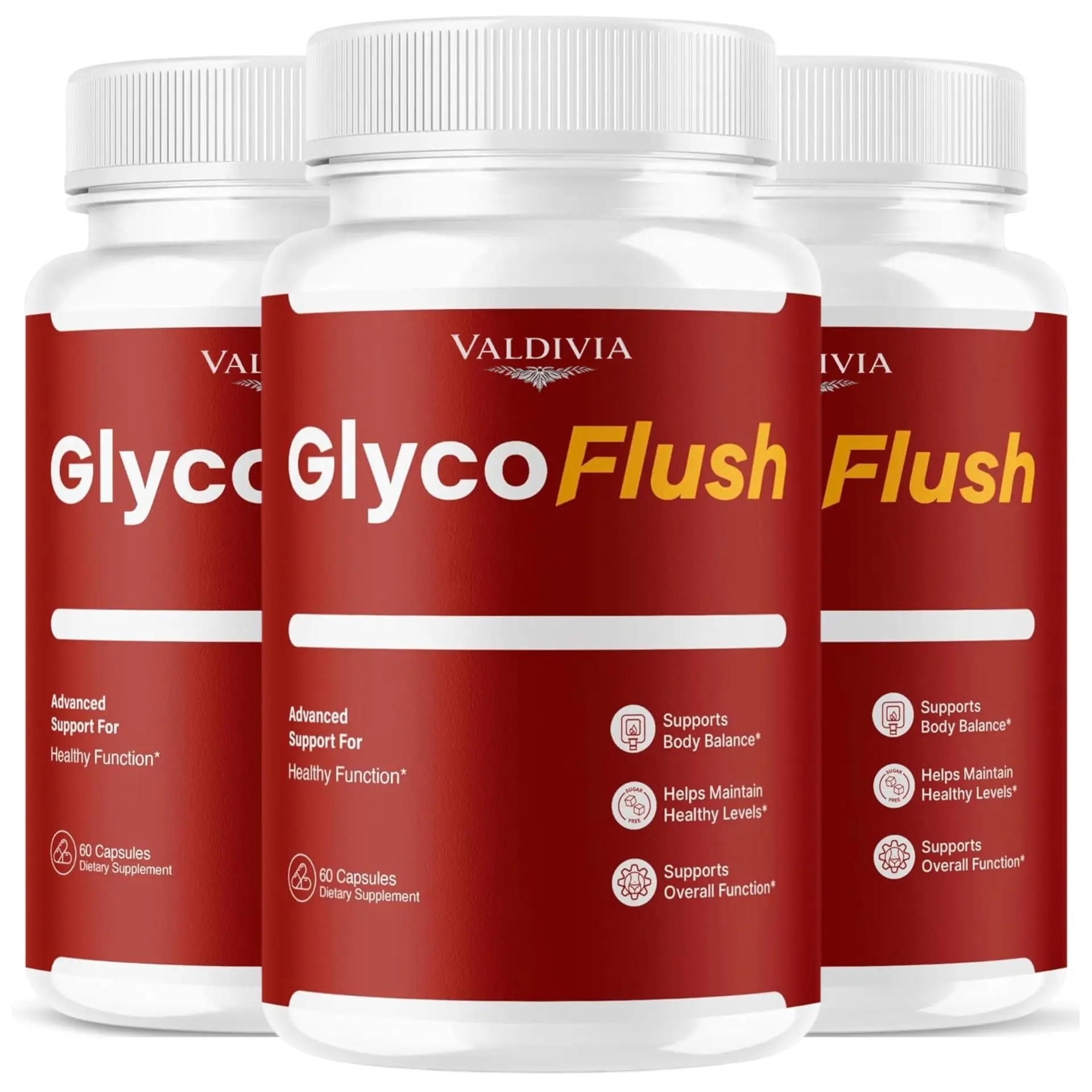 (3 Pack) GlycoFlush Capsules, Official Glyco Flush with All Natural Ingredients,