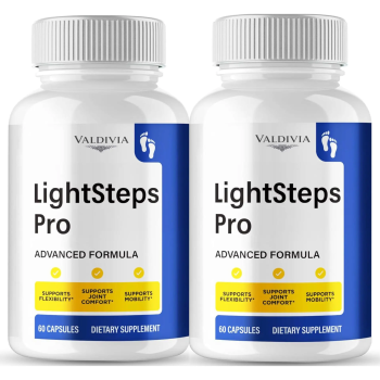 (2 Pack) LightSteps Pro Capsules, Official LightSteps Pro Supplement - Maximum S