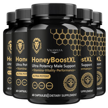 (5 Pack) Honey Boost XL Capsules - Official HoneyBoost XL Advanced Premium Suppl