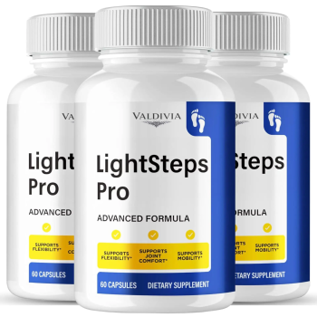 (3 Pack) LightSteps Pro Capsules, Official LightSteps Pro Supplement - Maximum S