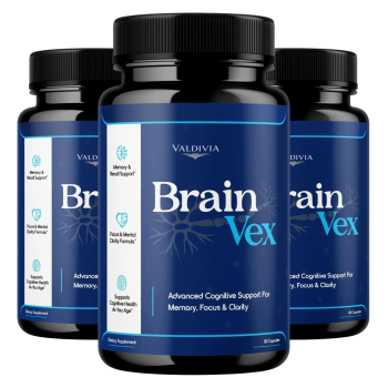 Valdivia (3 Pack) Brain Vex Capsules - Official BrainVex Supplement, Premium Formula, Natural Vitamins for Health & Wellness - 180 Capsules for 3 Months - Valdivia Life