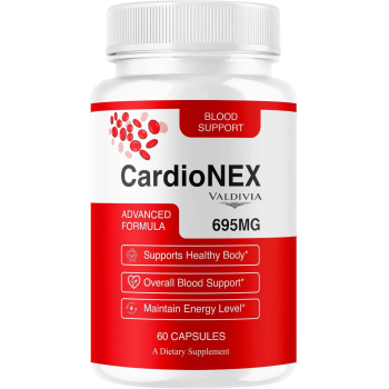 CardioNEX - Official CardioNEX Premium Support Advanced Formula Capsules, CardioNex Daily Multivitamin Supplement Pills All Natural for Overall Health & Wellness, 60 Capsules for 1 Month - Valdivia Life