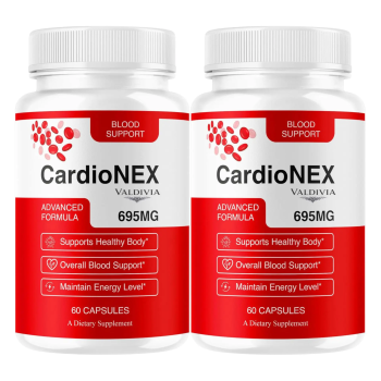 (2 Pack) CardioNEX - Official CardioNEX Premium Support Advanced Formula Capsules, CardioNex Daily Multivitamin Supplement Pills All Natural for Overall Health & Wellness, 120 Capsules for 2 Months - Valdivia Life