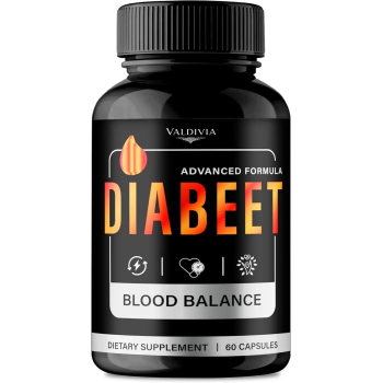Diabeet Capsules, Official Diabeet Blood Support Supplement - Maximum Strength, All Natural Healthy Circulation & Stable Levels, Advanced Formula Diabeet Health Support Reviews (60 Capsules) - Valdivia Life