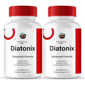 (2 Pack) Diatonix Capsules, Diatonix Advanced Formula Supplement - Maximum Strength - Supports Heart Health, Energy, Healthy Circulation & Balanced Levels, Diatonix Reviews (120 Capsules) - Valdivia Life