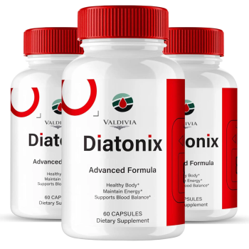 (3 Pack) Diatonix Capsules, Diatonix Advanced Formula Supplement - Maximum Strength - Supports Heart Health, Energy, Healthy Circulation & Balanced Levels, Diatonix Reviews (180 Capsules) - Valdivia Life