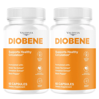 Valdivia (2 Pack Diobene Capsules - Official Diobene Support All Natural Premium Formula - Maximum Strength, Diobene Pastillas Multivitamin for Overall Health & Wellness, 120 Capsules for 2 Months - Valdivia Life