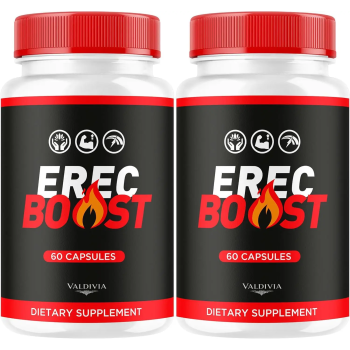 (2 Pack) ErecBoost Capsules, Original Capsulas Supplement Pastillas - Advanced Formula, 120 Capsules for 2 Months - Valdivia Life