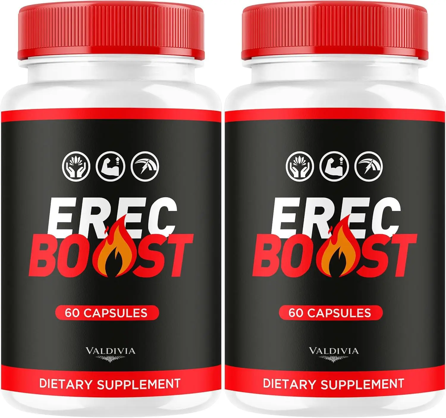 (2 Pack) ErecBoost Capsules, Original Capsulas Supplement Pastillas - Advanced Formula, 120 Capsules for 2 Months - Valdivia Life