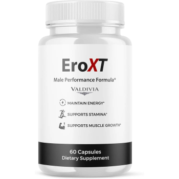 EroXT Capsules, Official Ero XT with All Natural Ingredients, Advanced Overall Health and Wellness Vitamin Supplement Formula for Maximum Strength Multivitamin Support (60 Capsules) - Valdivia Life