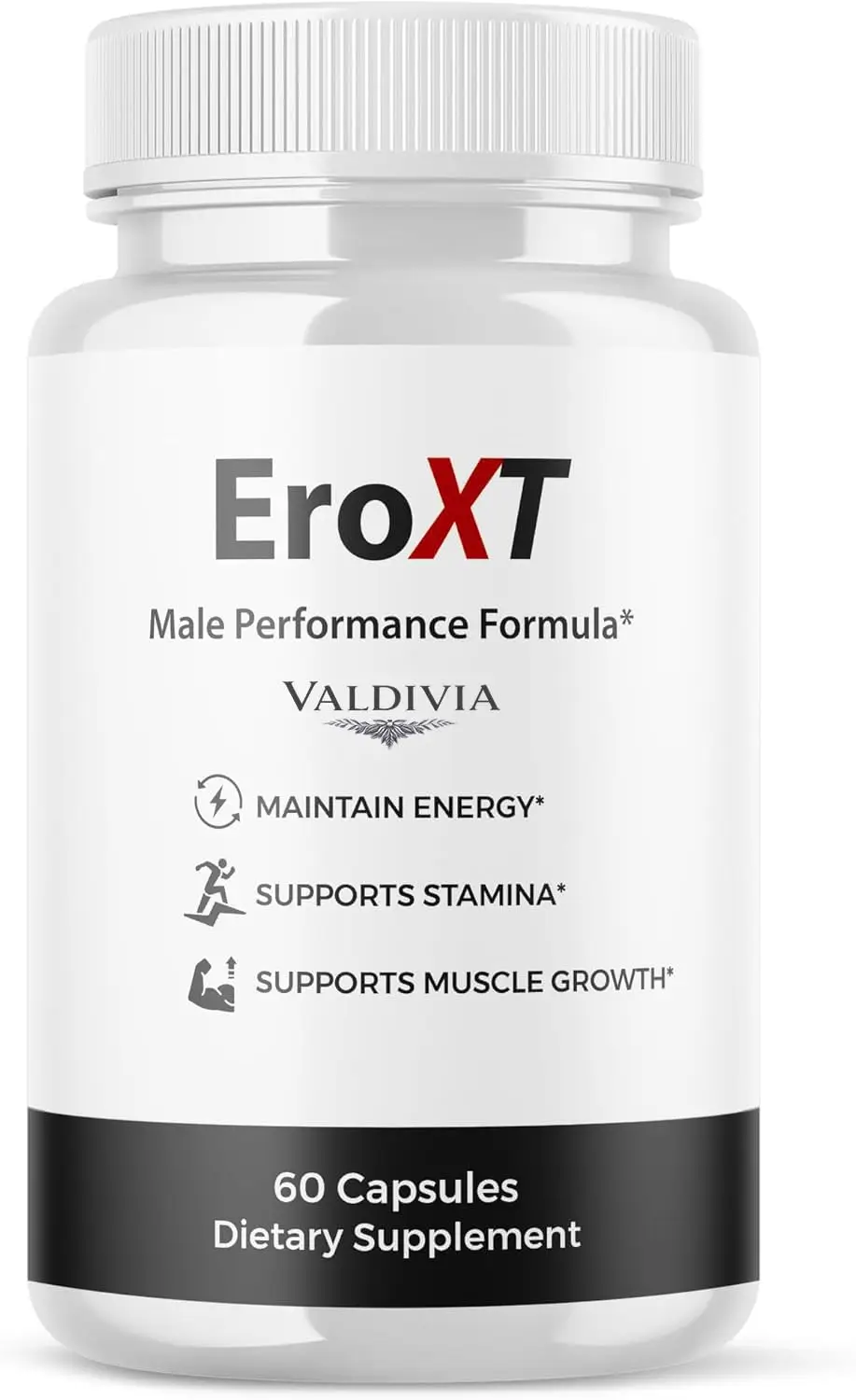 EroXT Capsules, Official Ero XT with All Natural Ingredients, Advanced Overall Health and Wellness Vitamin Supplement Formula for Maximum Strength Multivitamin Support (60 Capsules) - Valdivia Life
