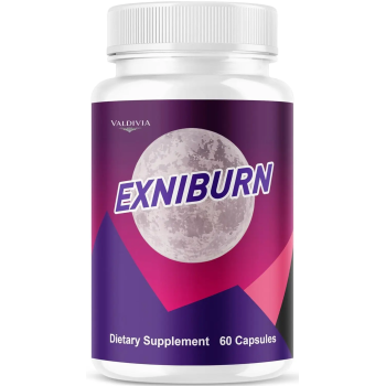 Exniburn Capsules - Official Exni Burn Advanced Supplement Support - Maximum Strength, All Natural Exniburn Vitamins for Overall Health & Wellness Reviews, 60 Capsules for 1 Month - Valdivia Life