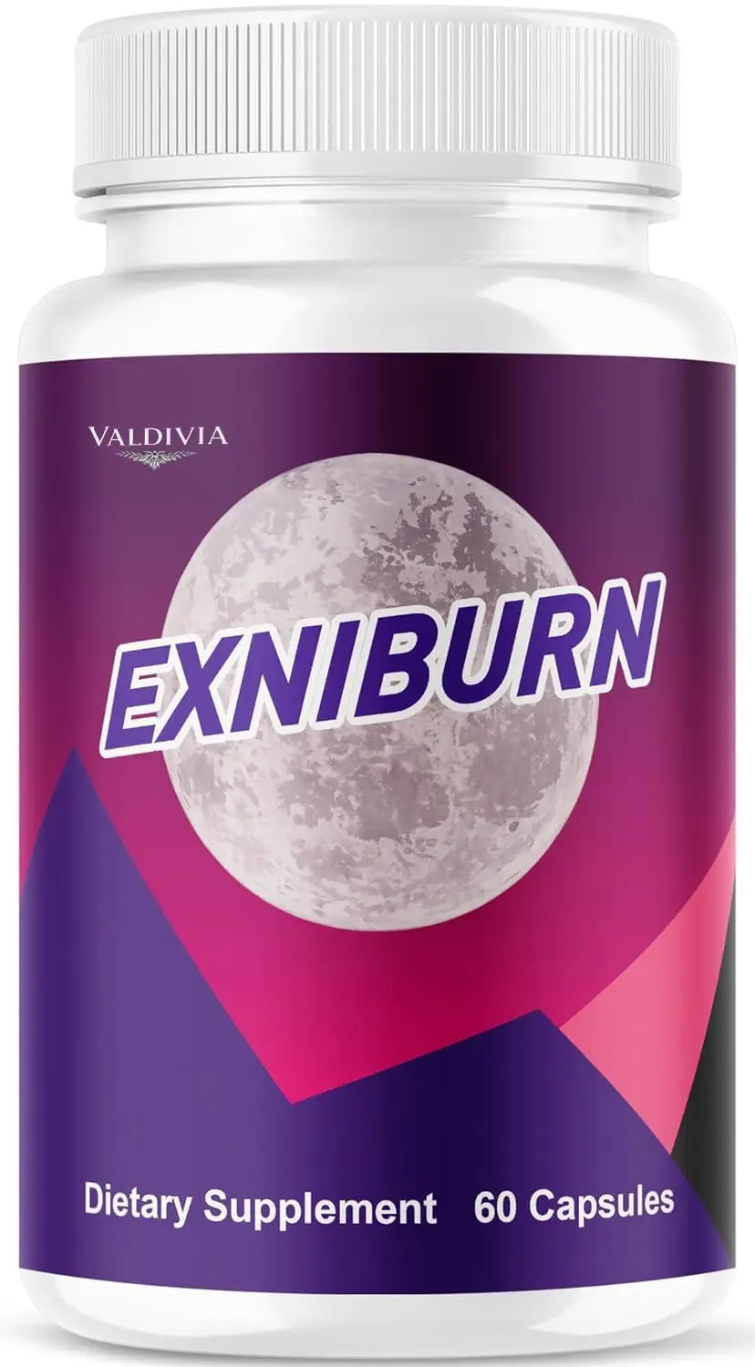 Exniburn Capsules - Official Exni Burn Advanced Supplement Support - Maximum Strength, All Natural Exniburn Vitamins for Overall Health & Wellness Reviews, 60 Capsules for 1 Month - Valdivia Life
