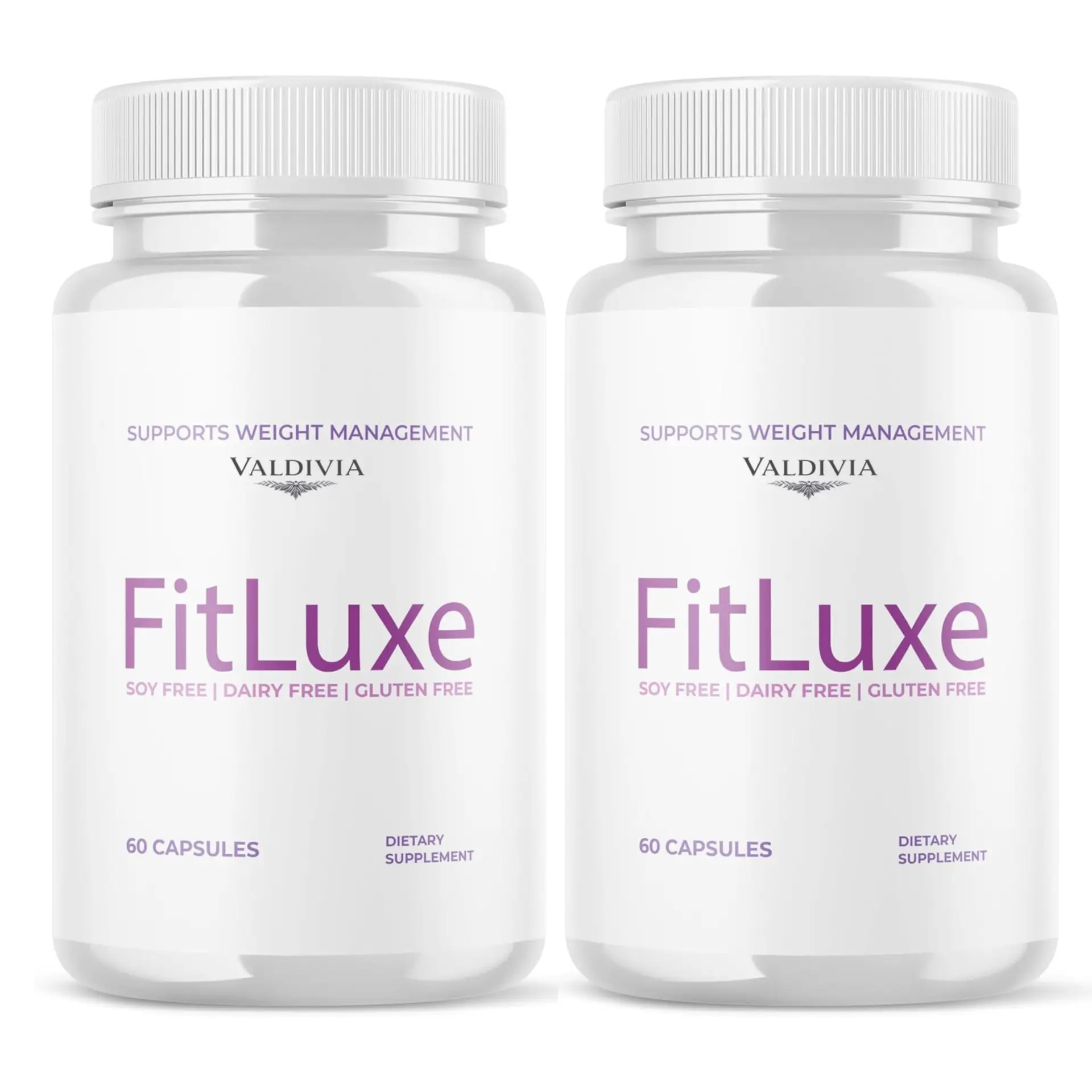 Valdivia (2 Pack) Fitluxe Capsules, Official Fit Luxe with All Natural Ingredients, Advanced Fitluxe Health and Wellness Vitamin Supplement Formula Max Strength Multivitamin Support (120 Capsules) - Valdivia Life