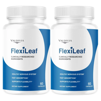 (2 Pack) Flexileaf - Official Flexileaf Capsules Supplement Natural Advanced Formula, FlexiLeaf Premium Ingredients Multivitamin Support for Overall Health & Wellness, 120 Capsules for 2 Months - Valdivia Life