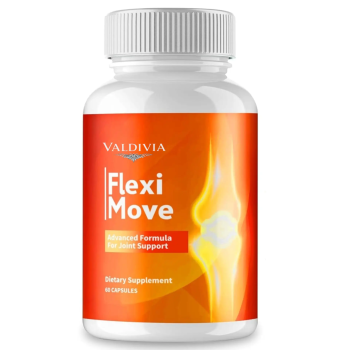 Flexi Move Joint Supplement Capsules, Official Flexi Move - Maximum Strength, All Natural Formula to Fortify Bones, Movement & Bolster Flexibility, FlexiMove Joint Support Reviews (60 Capsules) - Valdivia Life