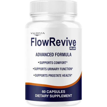 FlowRevive Plus Capsules - Official FlowRevivePlus Premium Advanced Formula, 60 Capsules for 1 Month - Valdivia Life