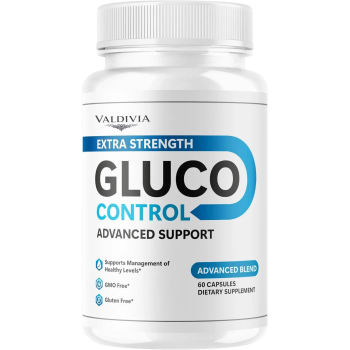 Gluco Control - GlucoControl Capsules Advanced Support Supplement All Natural Premium Formula Blood Support Capsulas Multivitamin for Overall Health & Wellness, 60 Capsules for 1 Month - Valdivia Life
