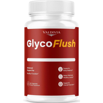 GlycoFlush Capsules, Official Glyco Flush with All Natural Ingredients, Advanced GlycoFlush Health and Wellness Vitamin Supplement Pills for Maximum Strength Multivitamin Support (60 Capsules) - Valdivia Life