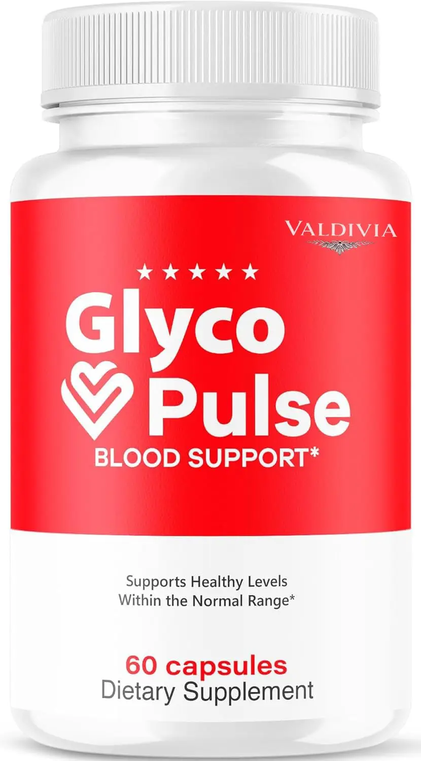 Glyco Pulse Capsules, Official Glycopulse with All Natural Ingredients, Advanced Overall Health & Wellness Vitamin Supplement Formula for Maximum Strength Multivitamin Support (60 Capsules) - Valdivia Life