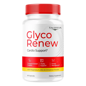 Glyco Renew Capsules - Official GlycoRenew Advanced Premium Pills Supplement Support - Maximum Strength, All Natural Formula for Overall Health & Wellness Reviews, 60 Capsules for 1 Month - Valdivia Life