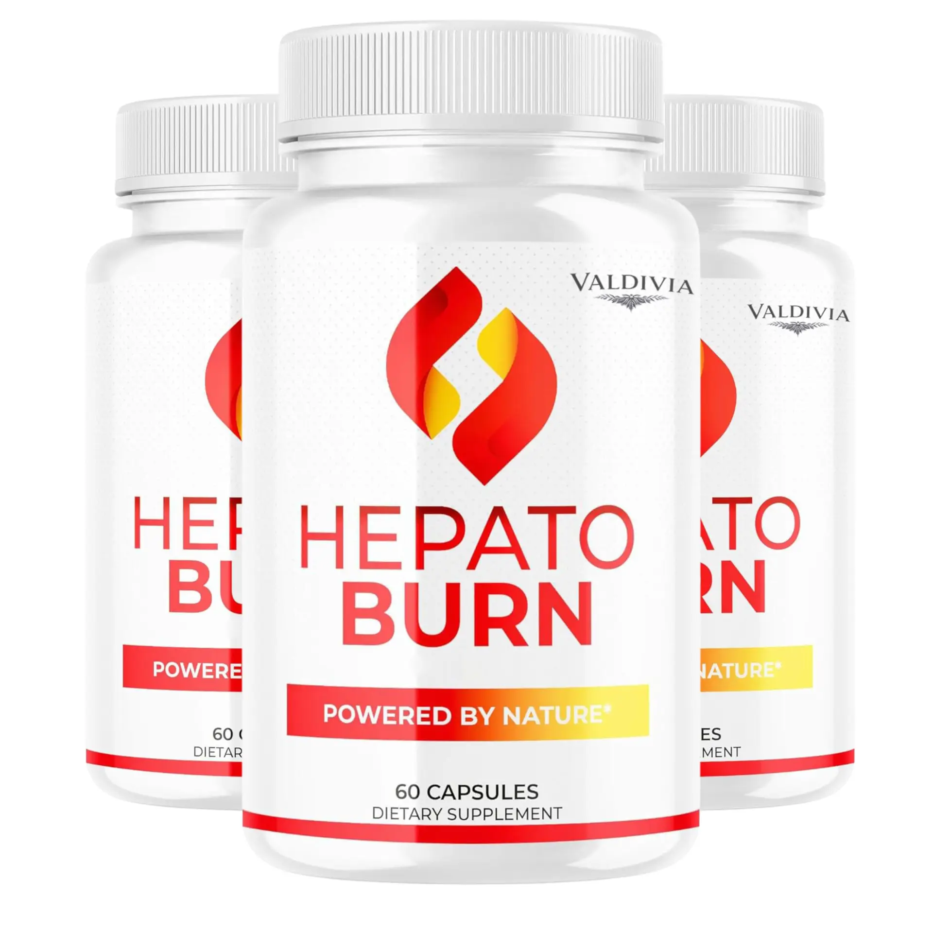 (3 Pack) Hepato Burn Capsules - HepatoBurn Pills Supplement Support, Hepatoburn Advanced Formula - All Natural Vitamin Energy and Wellness, Hepato Burn Premium Formula, 180 Capsules for 3 Months - Valdivia Life
