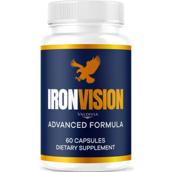 Iron Vision Eye Supplement Capsules - Official Iron Vision Advanced Premium Support - Maximum Strength, Natural Vitamins for Overall Health & Wellness Reviews, 60 Capsules for 1 Month - Valdivia Life