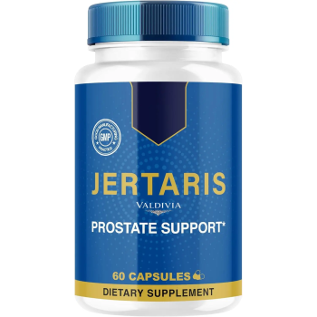 Jertaris Capsules - Official Jertatis Prostate Health Supplement Support Natural Ingredients - Maximum Strength, Premium Advanced Formula Health & Wellness, 60 Capsules for 1 Month - Valdivia Life