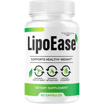 LipoEase Capsules, Official LipoEase Support with All Natural Ingredients, Advanced Formula Supplement for Overall Health & Wellness with Maximum Strength Vitamins for Women & Men - 60 Capsules - Valdivia Life