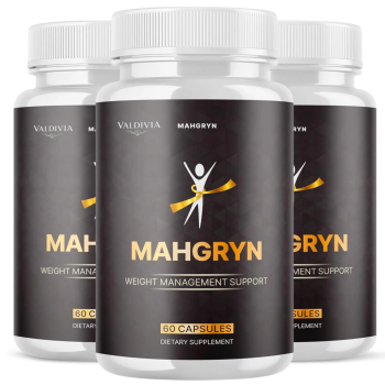 (3 Pack) Mahgryn Capsules, Official Mahgryn with All Natural Ingredients, Advanced Overall Health and Wellness Vitamin Supplement Formula for Maximum Strength Multivitamin Support - 180 Capsules - Valdivia Life