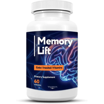 Valdivia Brain Support Supplement, GABA Inositol Vitamins Complex, 60 Capsules - Valdivia Life