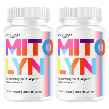(2 Pack) Mitolyn Pills - Official Mitolyn Weight Pills Advanced Supplement Support - Maximum Strength, Natural Mito Lyn Vitamins for Overall Health & Wellness Reviews, 120 Capsules for 2 Months - Valdivia Life