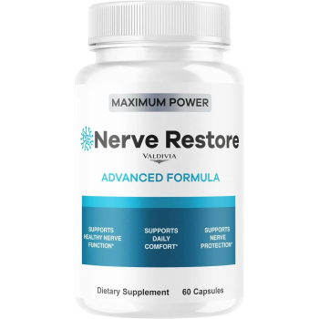 Nerve Restore - Nerve Restore Advanced Formula Capsules Natural Premium Formula, Daily NerveRestore Support Comfort, Nerve Restored Vitamins Health Wellness, 60 Capsules for 1 Month - Valdivia Life