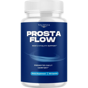 ProstaFlow Capsules - Official Prosta Flow Prostate Health Supplement Support Capsules Natural Ingredients - Maximum Strength, Premium Advanced Formula Health & Wellness, 60 Capsules for 1 Month - Valdivia Life