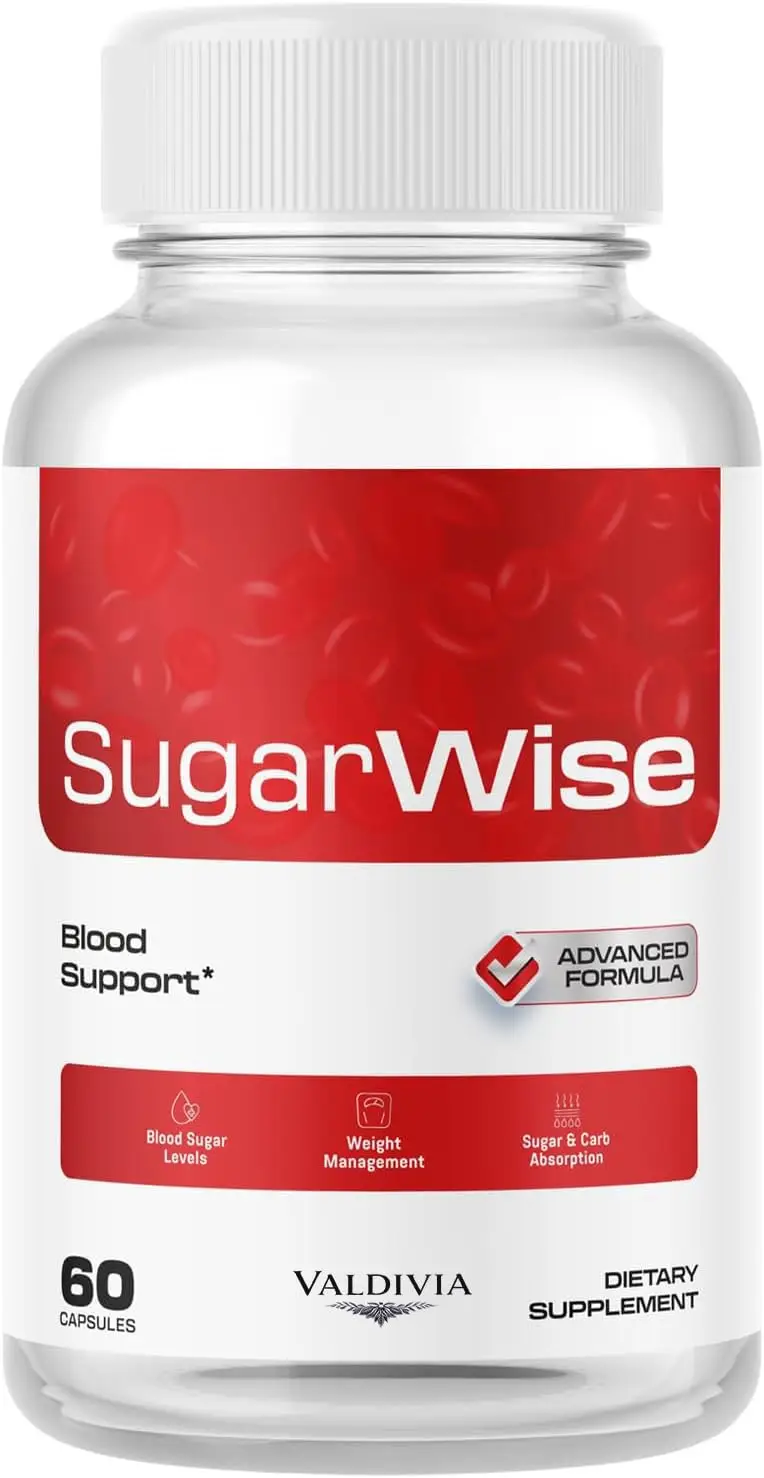 Sugar Wise Capsules - The Official Support Capsules, All Natural Premium Advanced Formula, Multivitamin Support for Health & Wellness Reviews, 60 Capsules for 1 Month - Valdivia Life