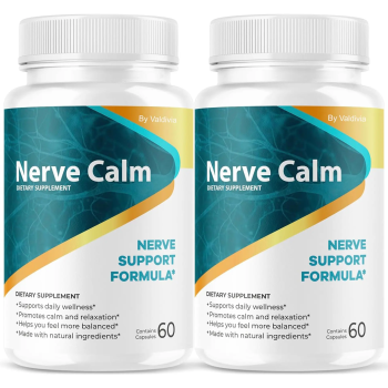 (2 Pack) Valdivia Nerve Capsules - Official Nerve Premium Formula - Valdivia Nerve Calming Capsules   Daily Wellness Supplement - 60 Capsules - Valdivia Life